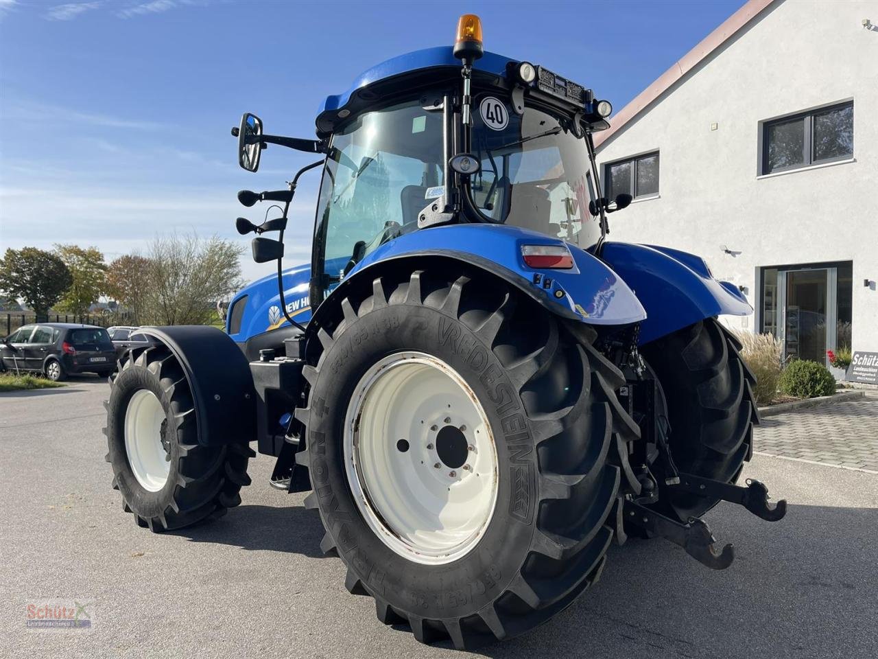 Traktor des Typs New Holland T6.155 EC erst 1350Bh Top Zustand, Gebrauchtmaschine in Schierling (Bild 4)