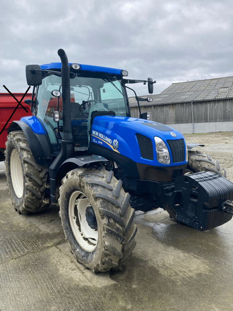 Traktor van het type New Holland T6.155 ELECTRO COMMAND, Gebrauchtmaschine in CONDE SUR VIRE (Foto 1)