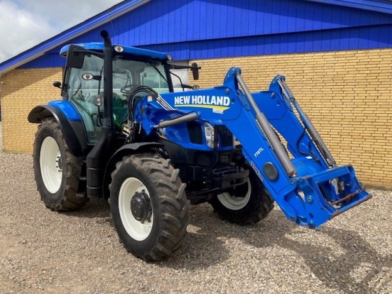 Traktor van het type New Holland T6.155 Frontlæsser 17x16 Gear, Gebrauchtmaschine in Skærbæk (Foto 1)