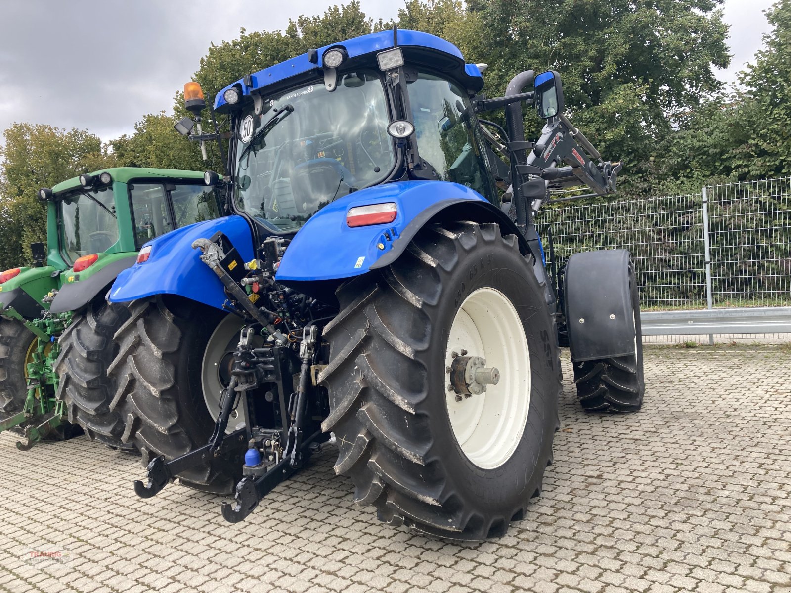 Traktor типа New Holland T6.155 mit Vollausstattung, Gebrauchtmaschine в Mainburg/Wambach (Фотография 3)