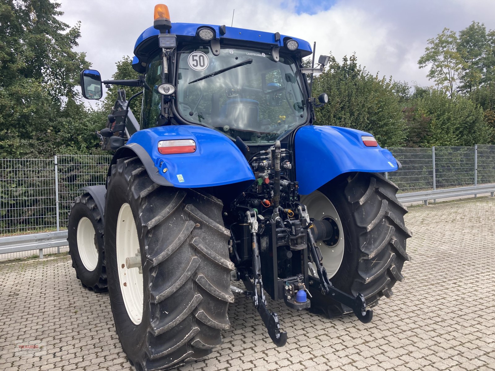 Traktor of the type New Holland T6.155 mit Vollausstattung, Gebrauchtmaschine in Mainburg/Wambach (Picture 4)