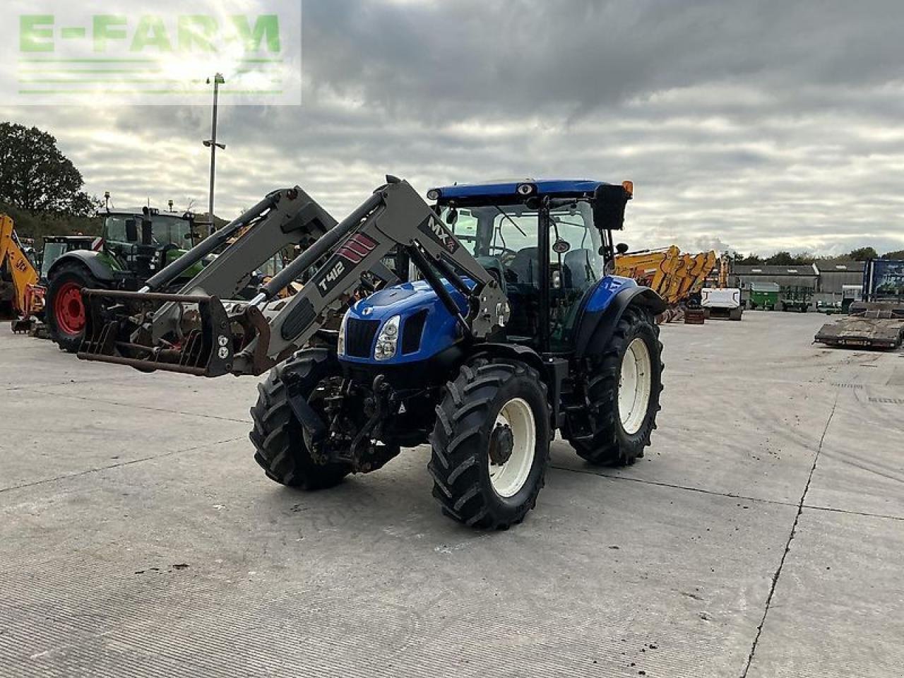 Traktor del tipo New Holland t6.155 tractor (st21245), Gebrauchtmaschine In SHAFTESBURY (Immagine 8)