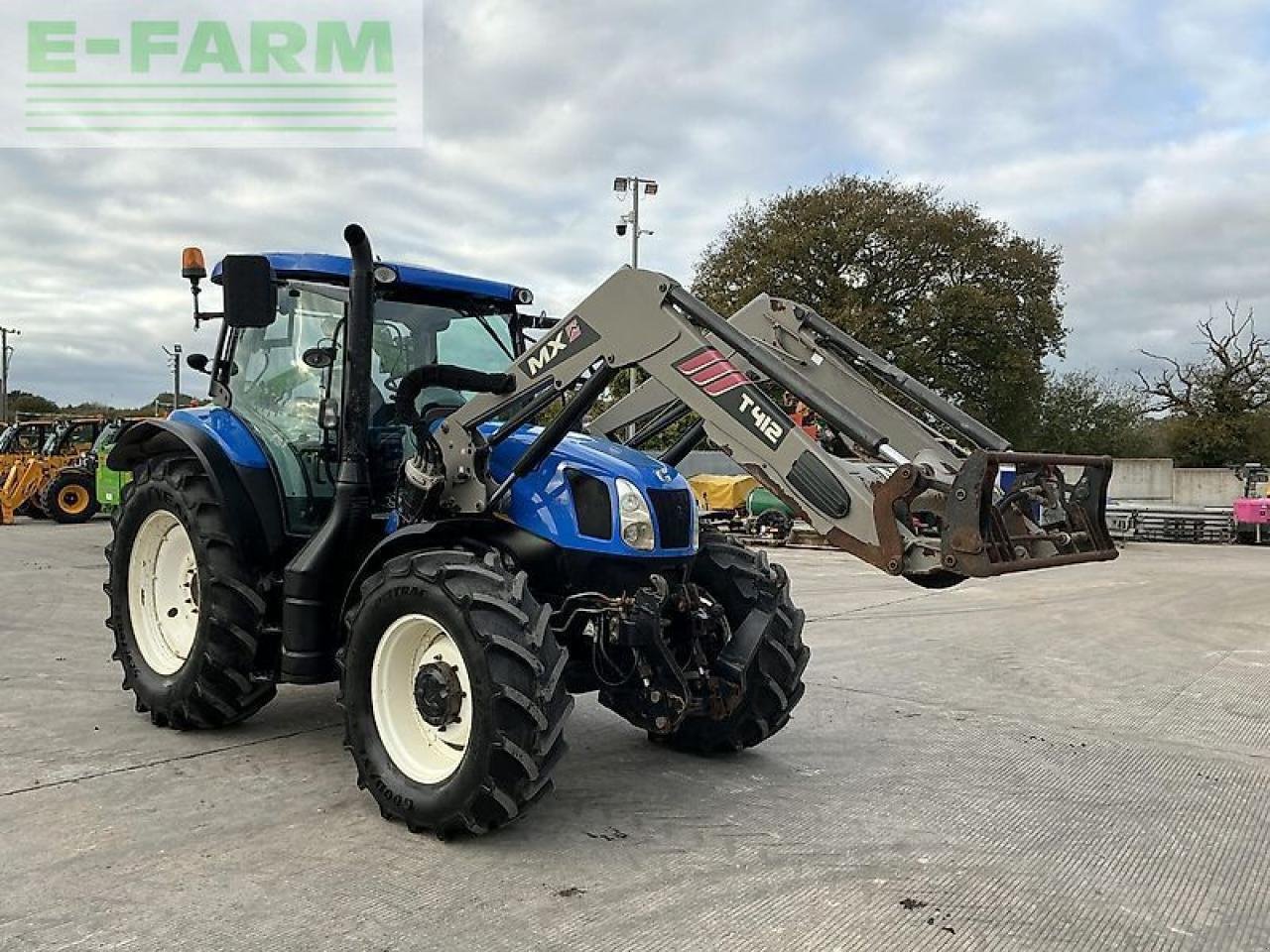 Traktor del tipo New Holland t6.155 tractor (st21245), Gebrauchtmaschine In SHAFTESBURY (Immagine 10)