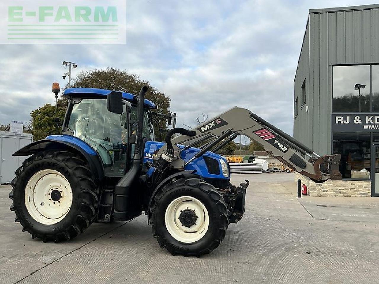 Traktor del tipo New Holland t6.155 tractor (st21245), Gebrauchtmaschine In SHAFTESBURY (Immagine 11)