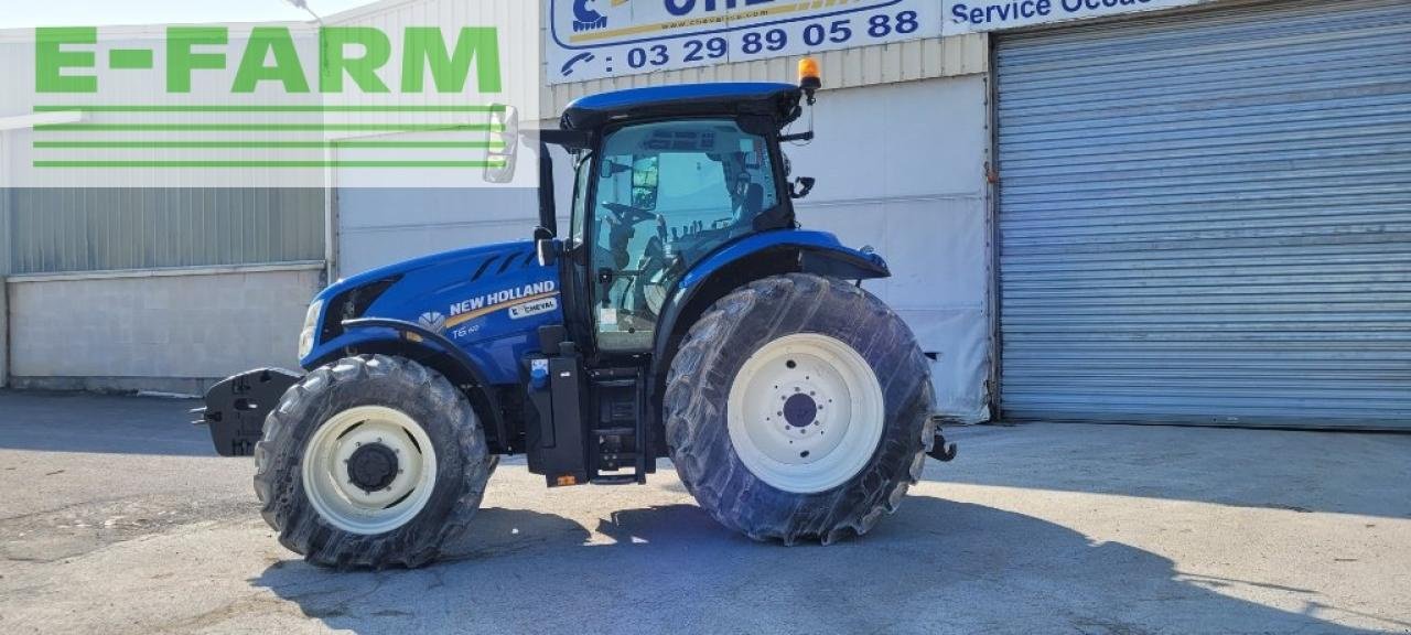 Traktor Türe ait New Holland t6.155, Gebrauchtmaschine içinde CHAUVONCOURT (resim 2)