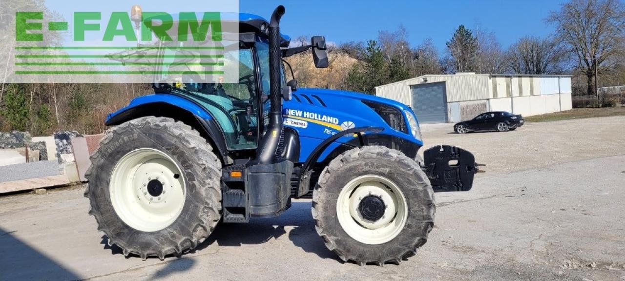 Traktor typu New Holland t6.155, Gebrauchtmaschine w CHAUVONCOURT (Zdjęcie 4)