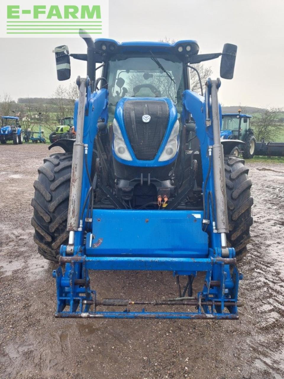 Traktor des Typs New Holland t6.155, Gebrauchtmaschine in CHAUVONCOURT (Bild 3)