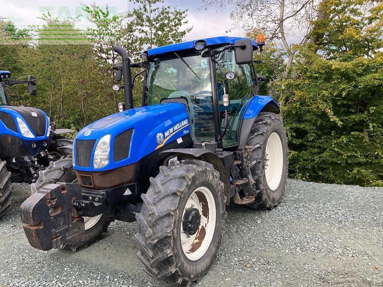 Traktor typu New Holland t6.155, Gebrauchtmaschine w SHREWSBURRY (Zdjęcie 1)