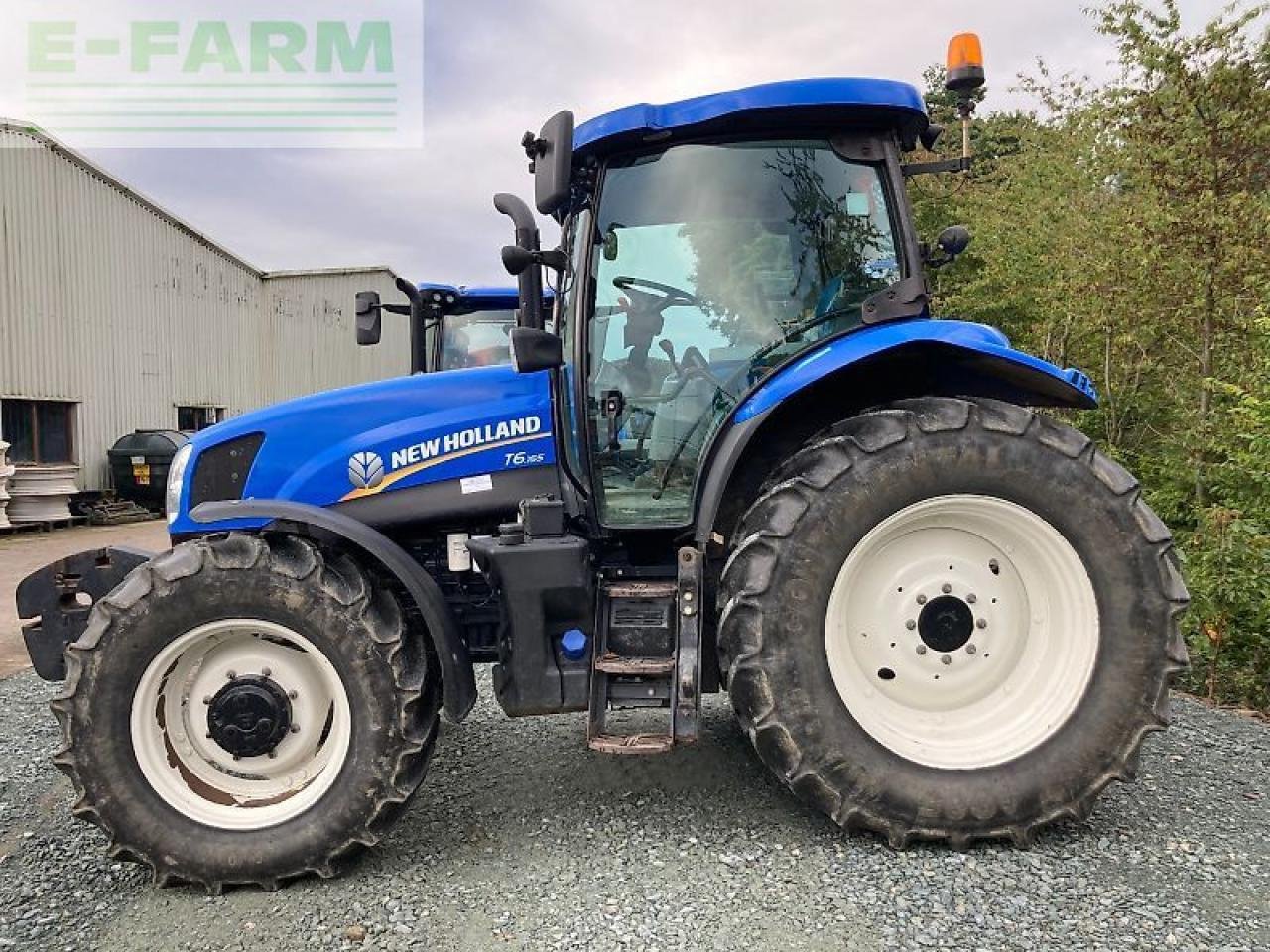 Traktor del tipo New Holland t6.155, Gebrauchtmaschine en SHREWSBURRY (Imagen 3)