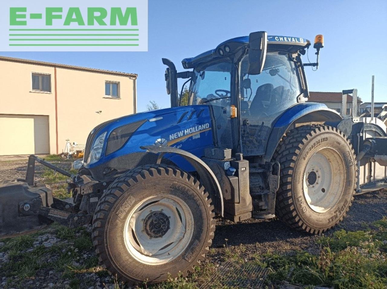 Traktor typu New Holland t6.160 dct, Gebrauchtmaschine v CHAUVONCOURT (Obrázek 1)