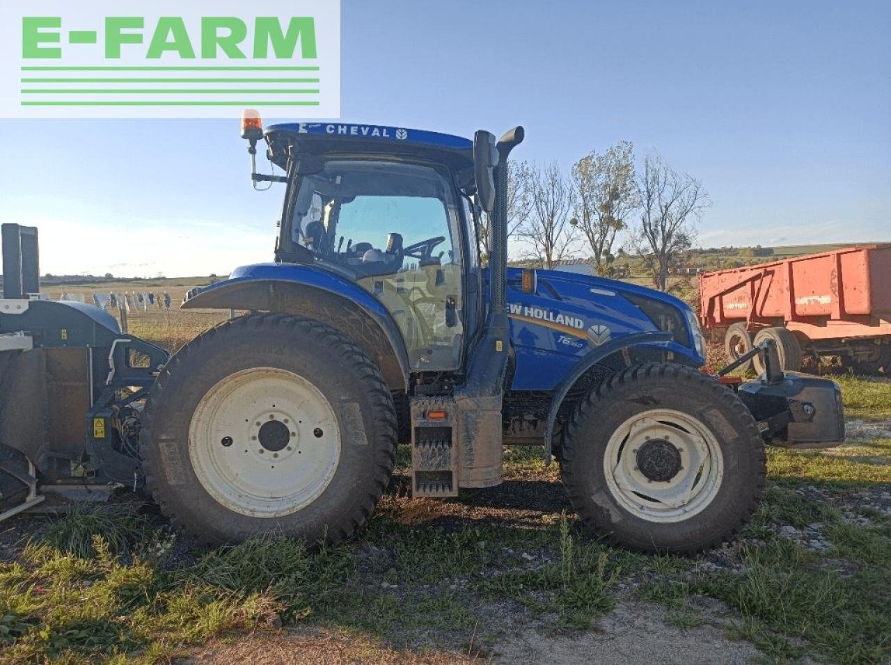 Traktor του τύπου New Holland t6.160 dct, Gebrauchtmaschine σε CHAUVONCOURT (Φωτογραφία 2)