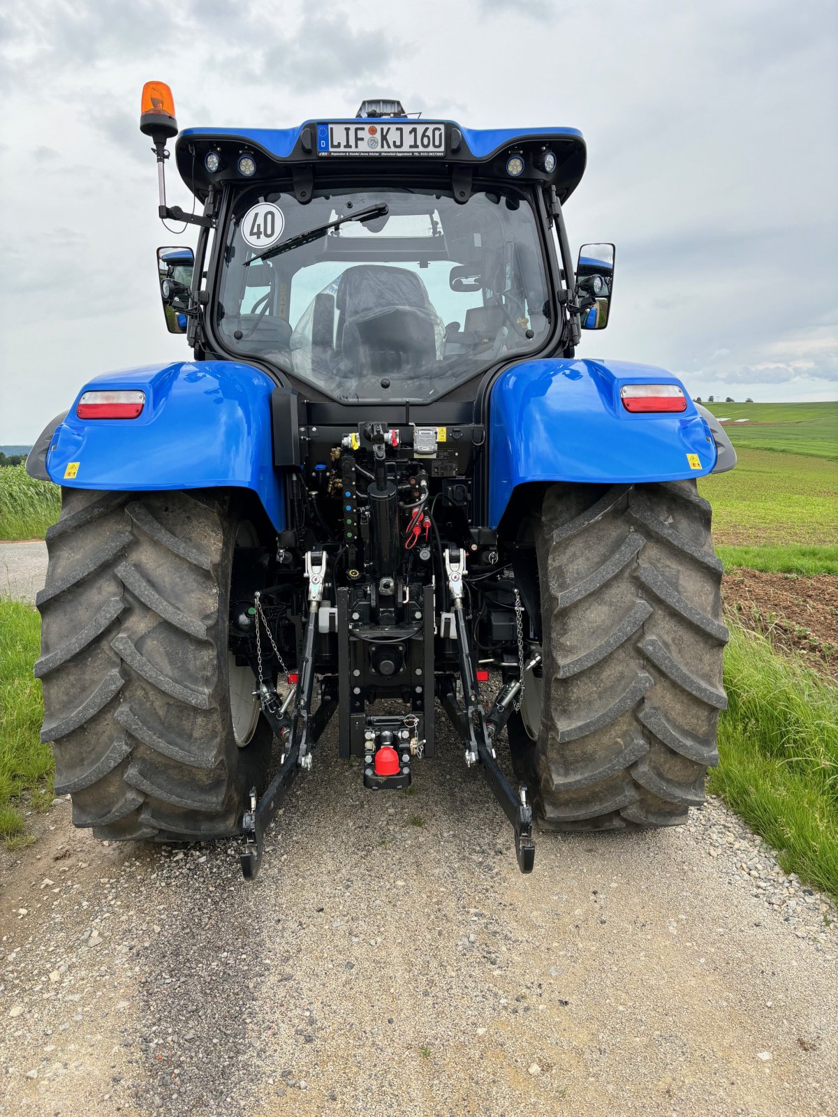 Traktor typu New Holland T6.160, Gebrauchtmaschine w Ebensfeld (Zdjęcie 5)