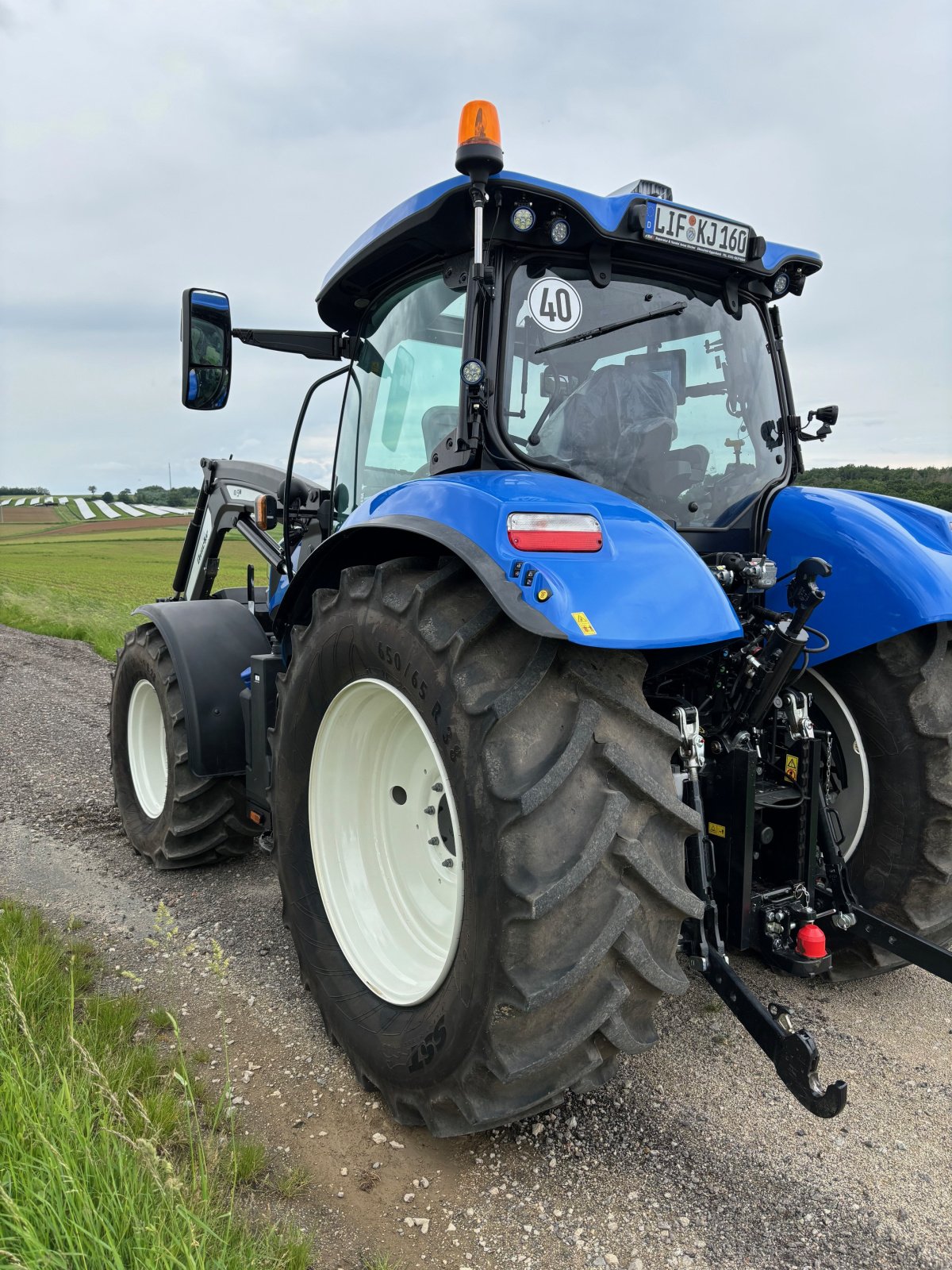 Traktor des Typs New Holland T6.160, Gebrauchtmaschine in Ebensfeld (Bild 7)