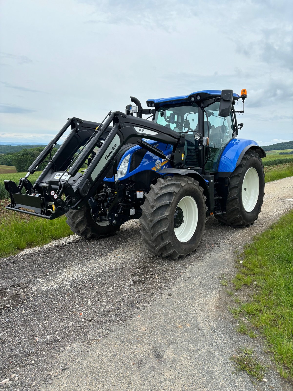 Traktor Türe ait New Holland T6.160, Gebrauchtmaschine içinde Ebensfeld (resim 11)