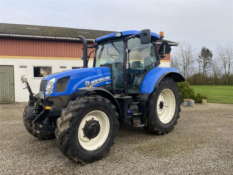 Traktor typu New Holland T6.165 Velholdt traktor fra ophørsbrug Kørt 6.440 timer, Gebrauchtmaschine w øster ulslev (Zdjęcie 1)