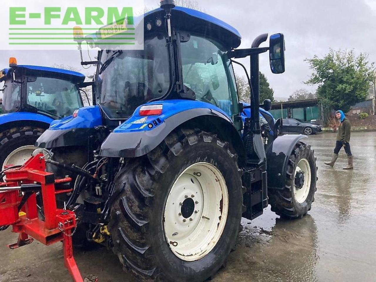 Traktor του τύπου New Holland t6.175, Gebrauchtmaschine σε SHREWSBURRY (Φωτογραφία 4)