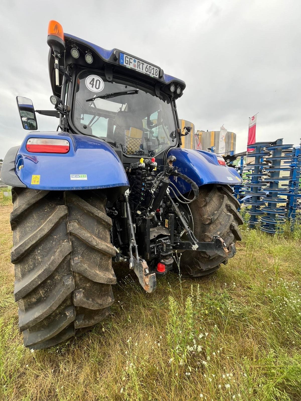 Traktor des Typs New Holland T6.180 AC, Gebrauchtmaschine in Hillerse (Bild 5)