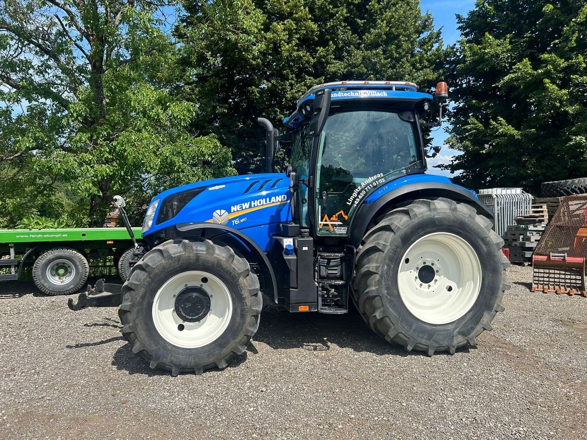 Traktor of the type New Holland T6.180 Auto Command SideWinder II (Stage V), Gebrauchtmaschine in Traberg (Picture 1)