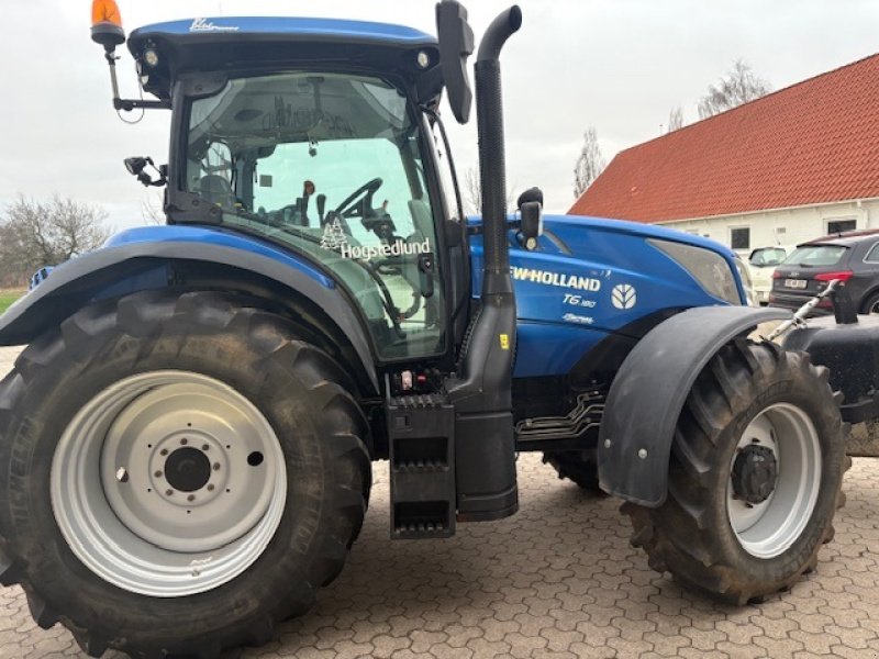 Traktor Türe ait New Holland T6.180 Electro Command FRONTLIFT, FRONT PTO, Gebrauchtmaschine içinde Dronninglund (resim 7)