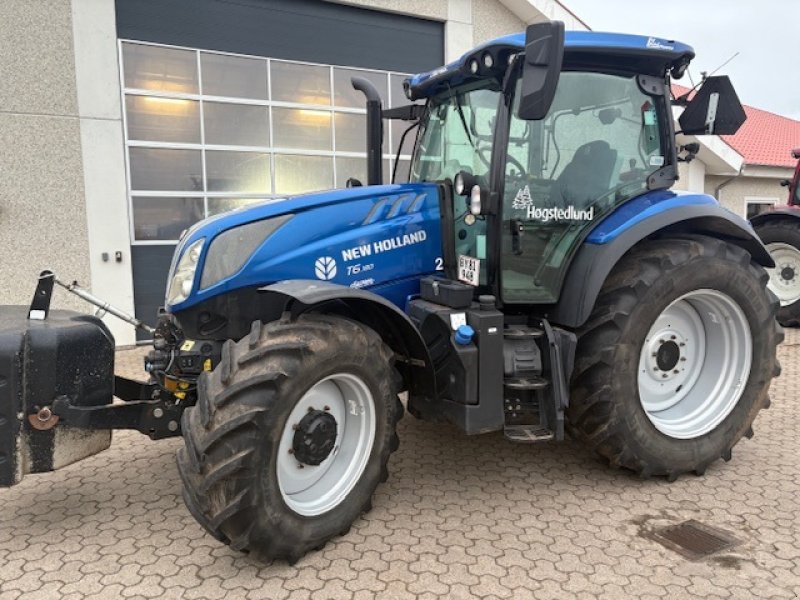 Traktor du type New Holland T6.180 Electro Command FRONTLIFT, FRONT PTO, Gebrauchtmaschine en Dronninglund (Photo 1)