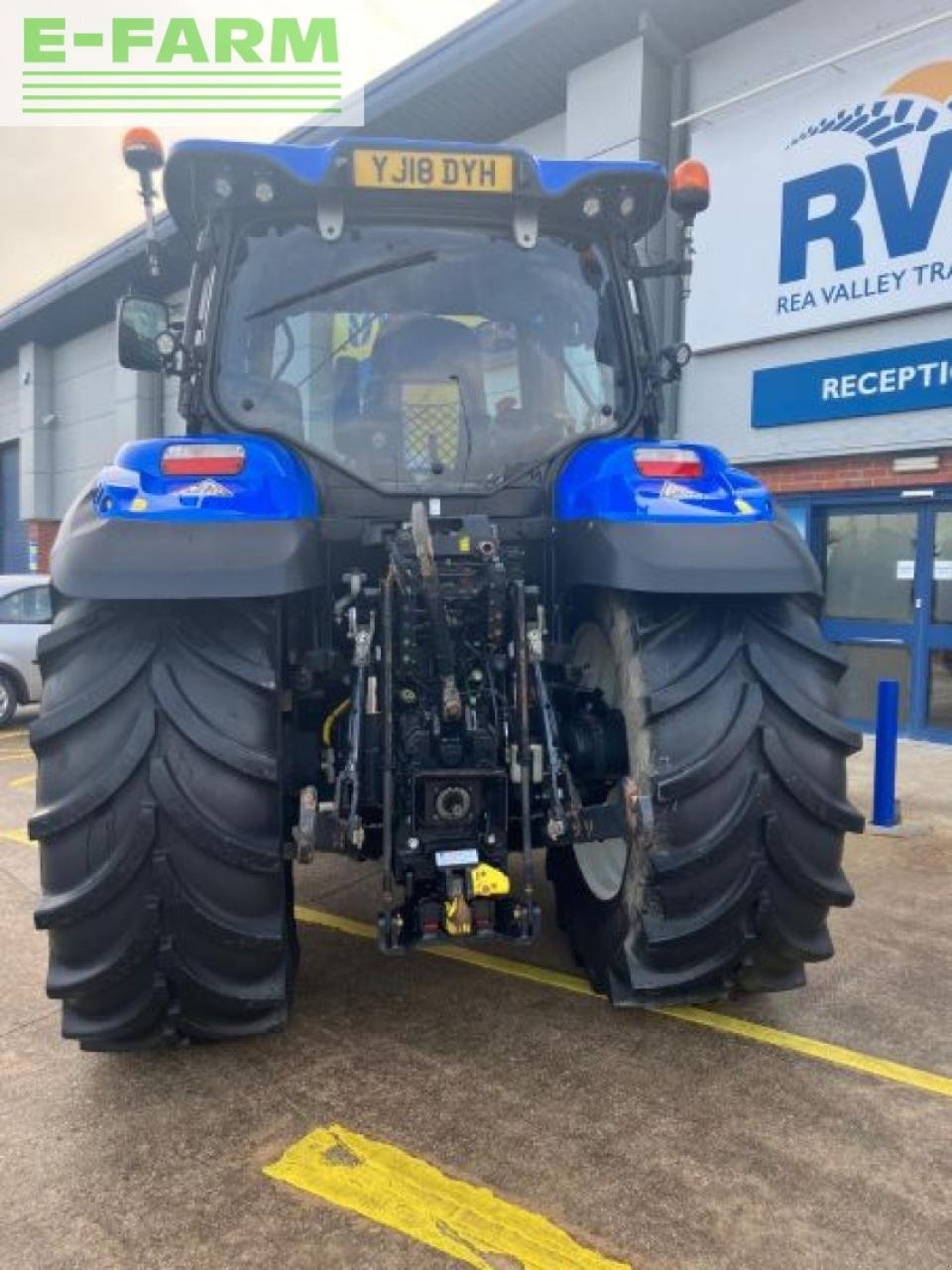 Traktor typu New Holland t6.180 electro command, Gebrauchtmaschine v SHREWSBURRY (Obrázok 7)