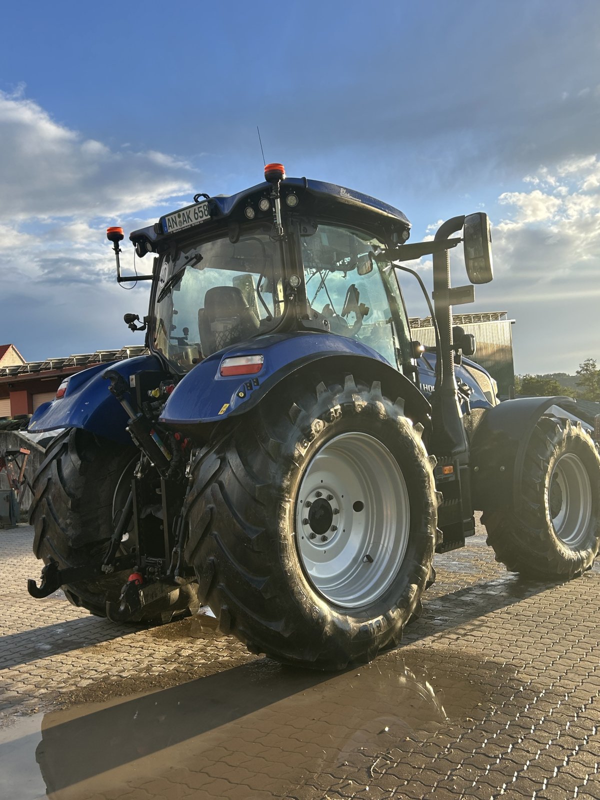 Traktor van het type New Holland T6.180, Gebrauchtmaschine in Leutershausen (Foto 5)