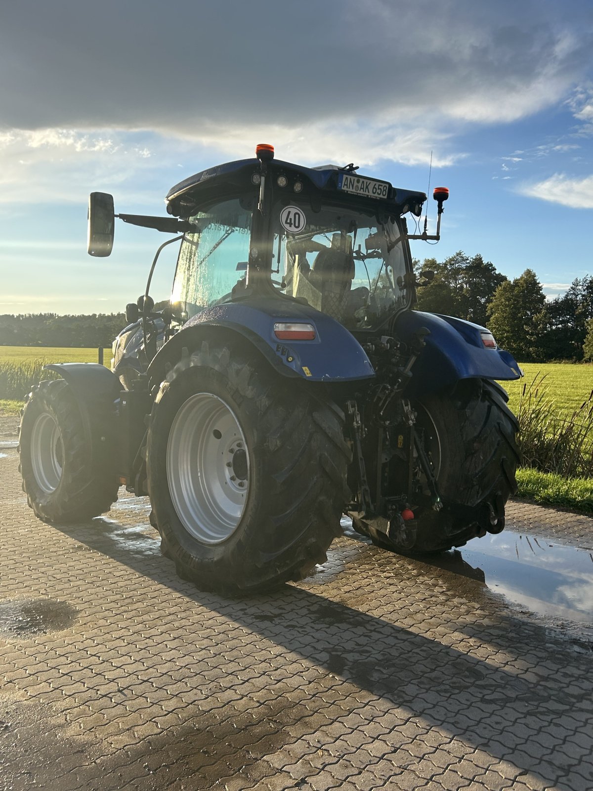 Traktor typu New Holland T6.180, Gebrauchtmaschine w Leutershausen (Zdjęcie 7)