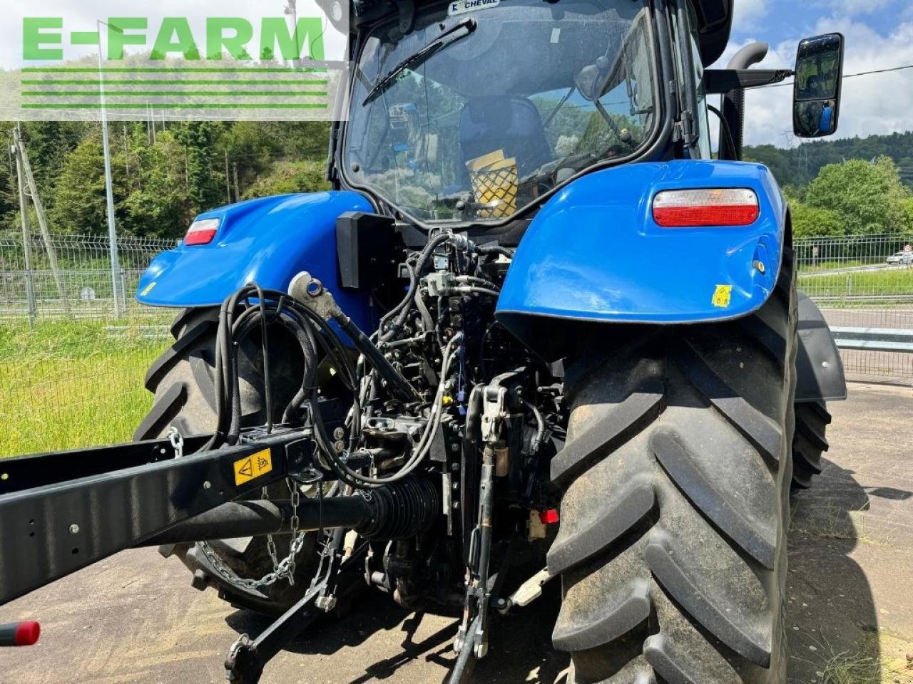 Traktor a típus New Holland t6.180dct, Gebrauchtmaschine ekkor: CHAUVONCOURT (Kép 4)