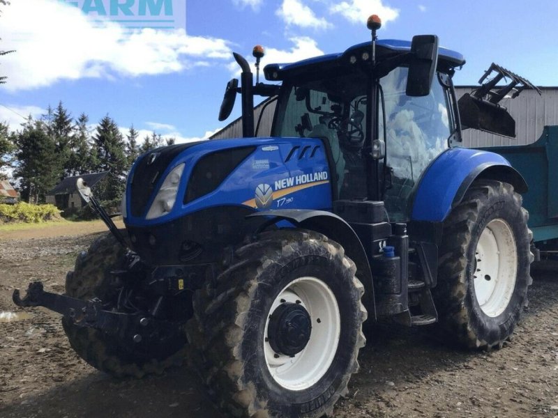 Traktor del tipo New Holland t7-190, Gebrauchtmaschine en PLOUIGNEAU (Imagen 1)