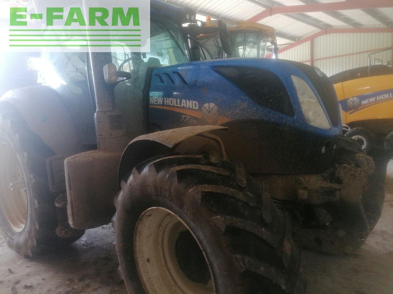 Traktor a típus New Holland t7 210 sw, Gebrauchtmaschine ekkor: CHAUVONCOURT (Kép 1)