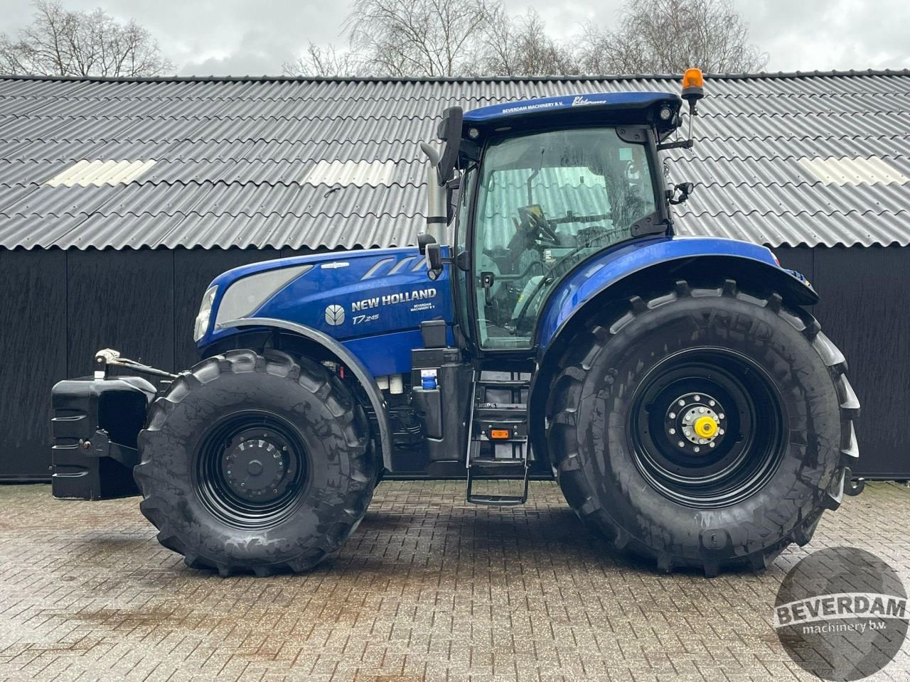 Traktor Türe ait New Holland T7 245 Blue Power, Gebrauchtmaschine içinde Vriezenveen (resim 5)