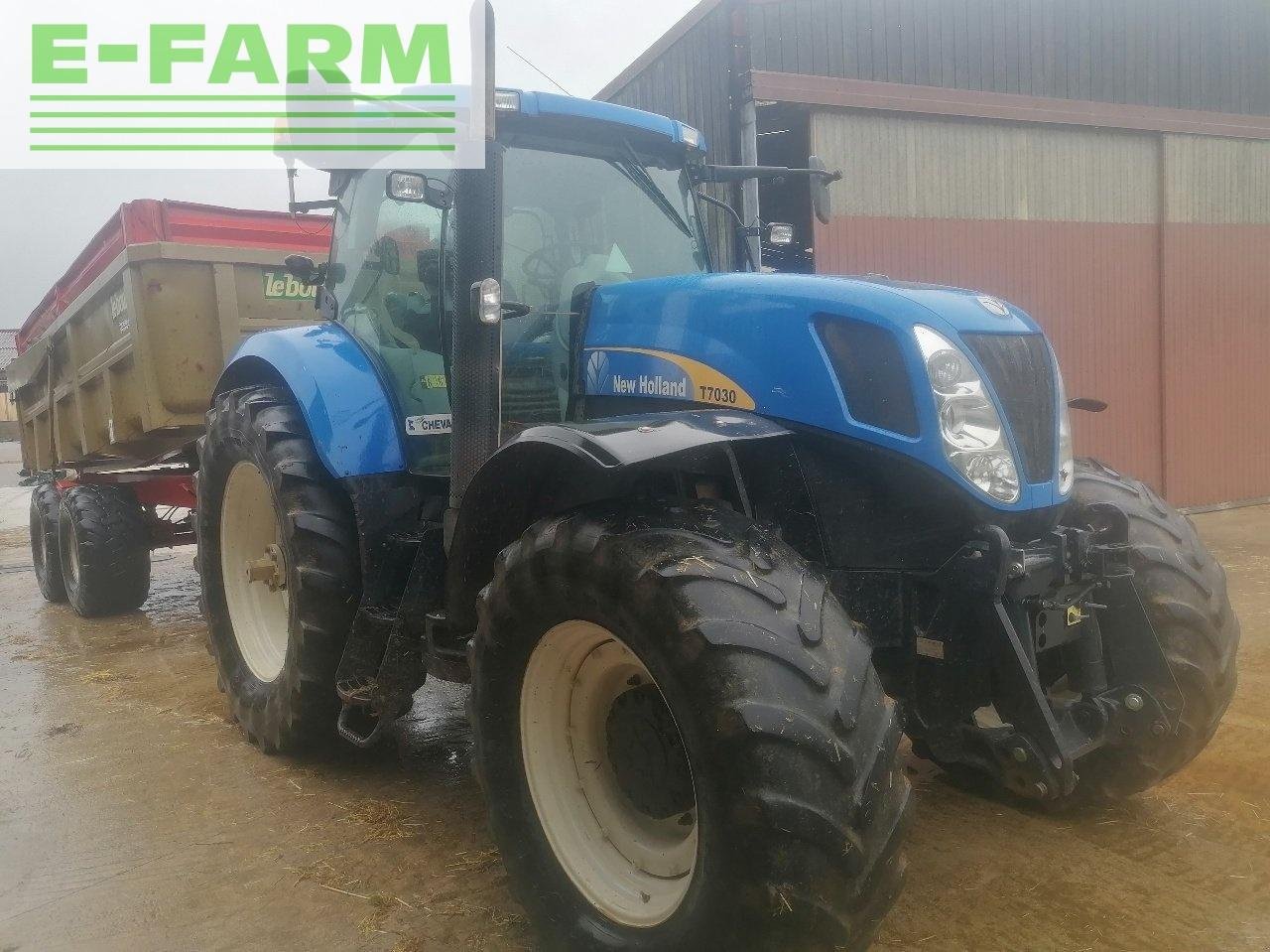 Traktor typu New Holland t7030, Gebrauchtmaschine v CHAUVONCOURT (Obrázok 2)