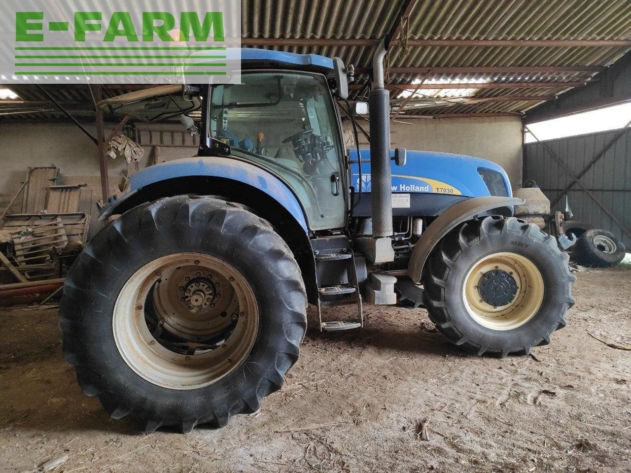 Traktor a típus New Holland t7030, Gebrauchtmaschine ekkor: CHAUVONCOURT (Kép 9)