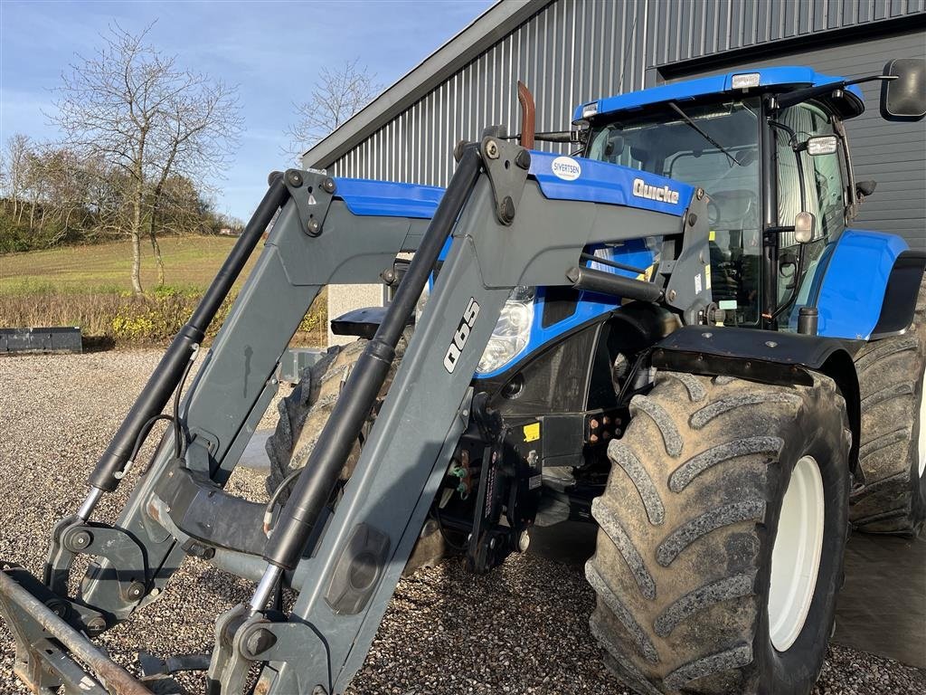 Traktor des Typs New Holland T7070 Auto Command Kun kørt frontlæsser fra 2016, kun kørt halm, Gebrauchtmaschine in Vejle (Bild 4)