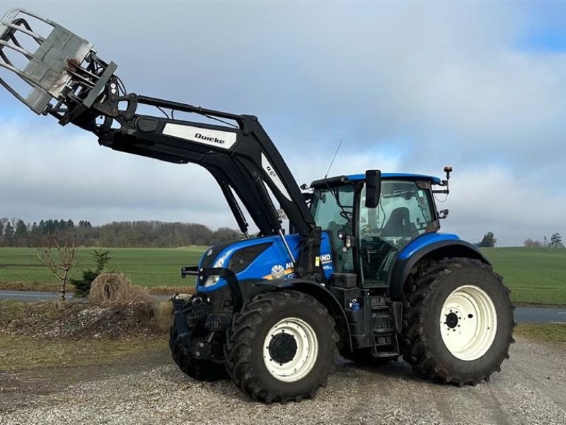 Traktor tip New Holland T7.165 Med ÅLØ Q65 frontlæsser, frontlift og hitch krog, Gebrauchtmaschine in Dronninglund