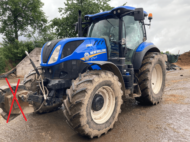 Traktor of the type New Holland T7.165S RANGE COMMAND T4B, Gebrauchtmaschine in CONDE SUR VIRE