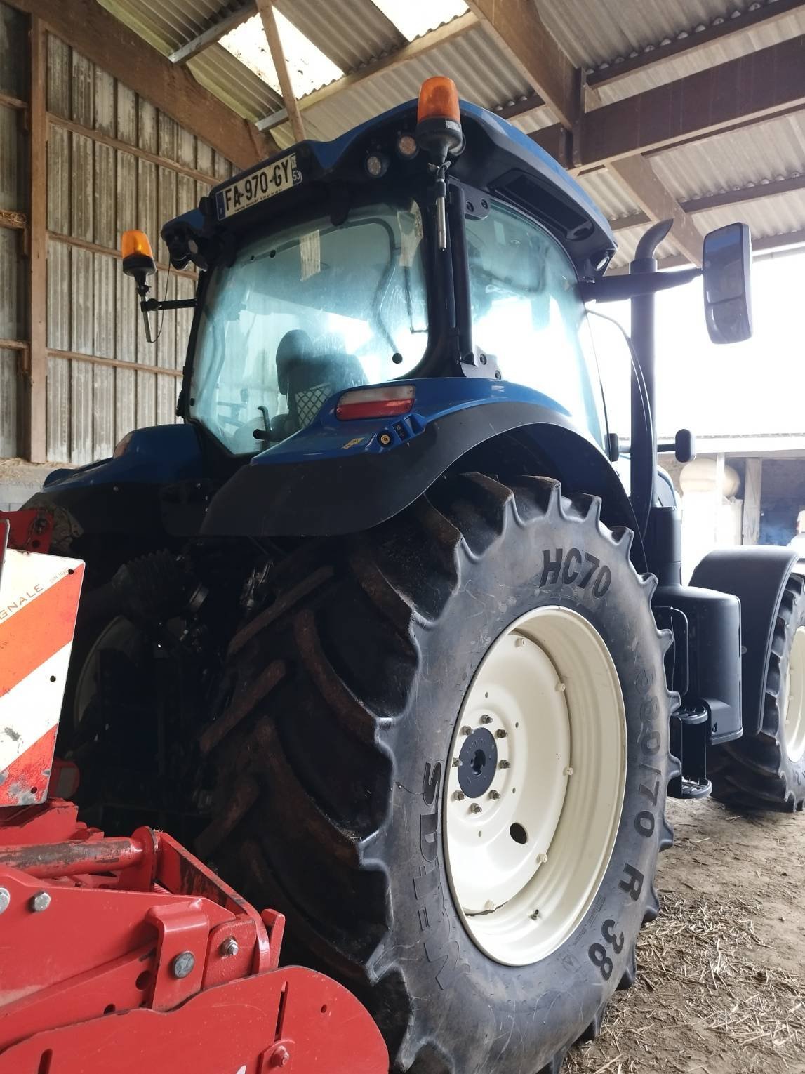 Traktor van het type New Holland T7.165S, Gebrauchtmaschine in Montenay (Foto 5)