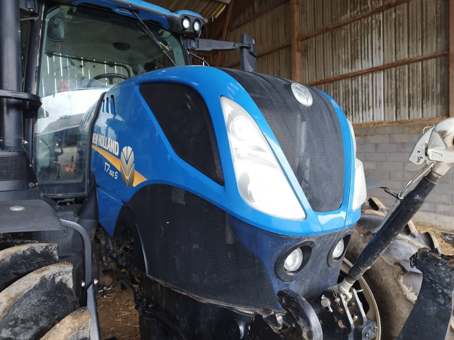 Traktor van het type New Holland T7.165S, Gebrauchtmaschine in Montenay (Foto 3)