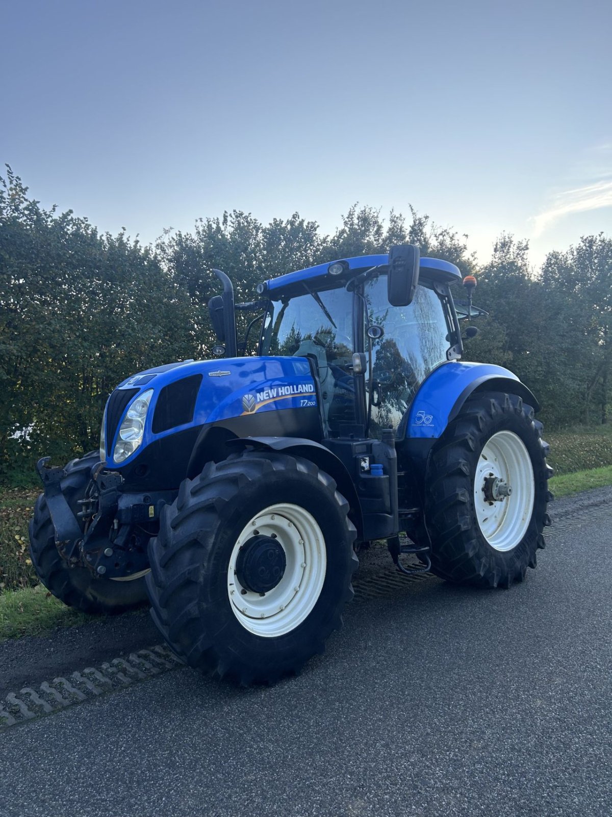 Traktor des Typs New Holland T7.200 AC, Gebrauchtmaschine in Hellendoorn (Bild 5)