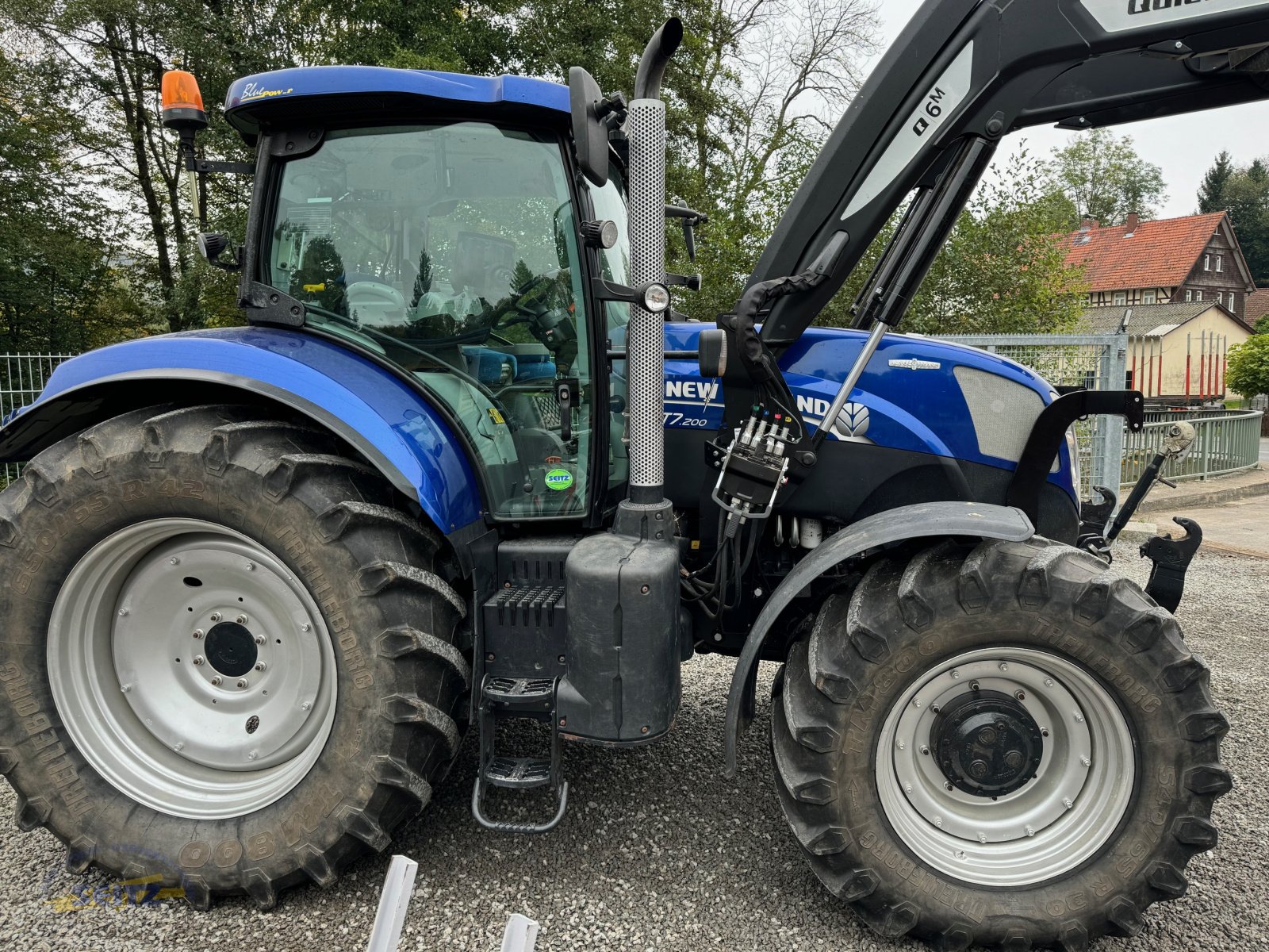 Traktor типа New Holland T7.200 AC, Gebrauchtmaschine в Lindenfels-Glattbach (Фотография 4)