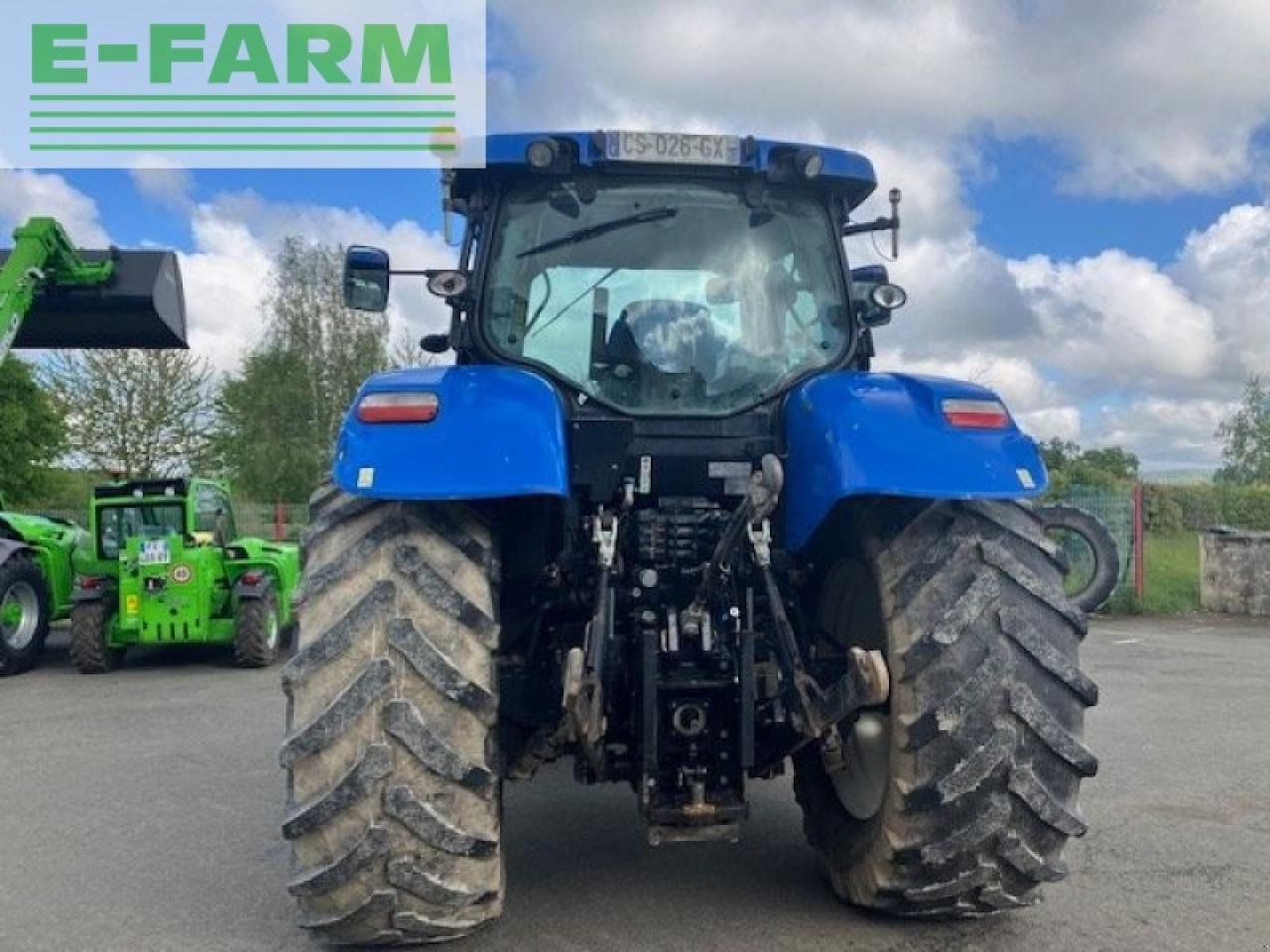 Traktor typu New Holland t7.200 autocomma, Gebrauchtmaschine w GENNES-SUR-GLAIZE (Zdjęcie 6)