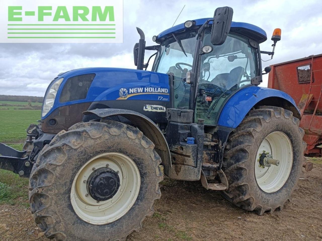 Traktor του τύπου New Holland t7.200, Gebrauchtmaschine σε CHAUVONCOURT (Φωτογραφία 1)