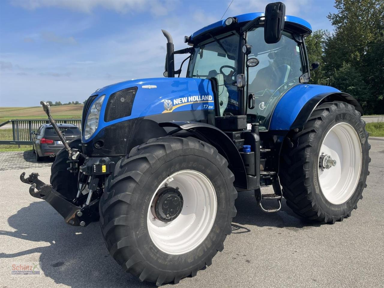 Traktor Türe ait New Holland T7.210 AC, GPS RTK,  225cm Spur Pflegeschlepper, Gebrauchtmaschine içinde Schierling (resim 1)