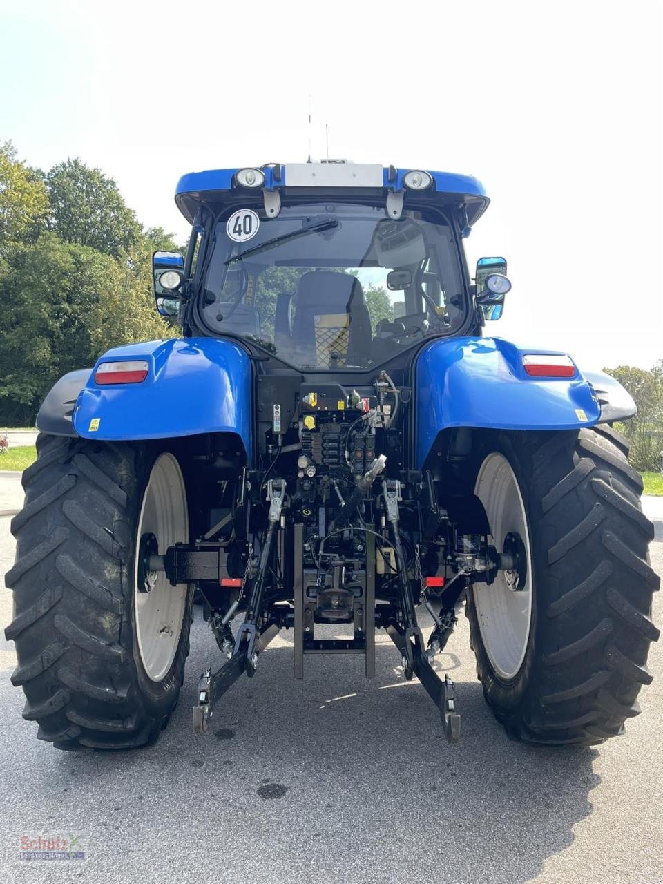 Traktor du type New Holland T7.210 AC, GPS RTK,  225cm Spur Pflegeschlepper, Gebrauchtmaschine en Schierling (Photo 4)