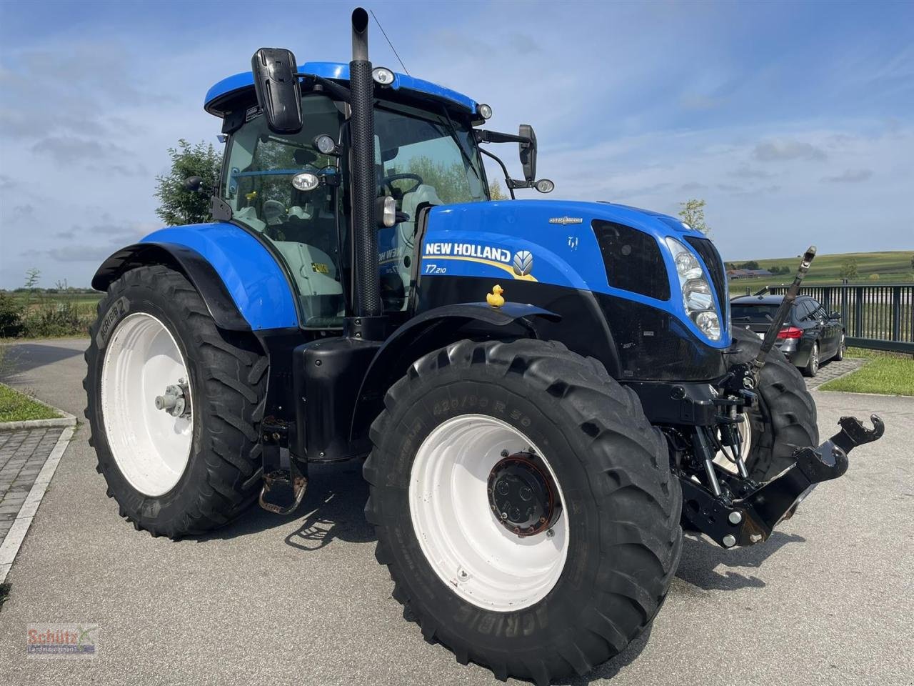 Traktor of the type New Holland T7.210 AC, GPS RTK,  225cm Spur Pflegeschlepper, Gebrauchtmaschine in Schierling (Picture 8)