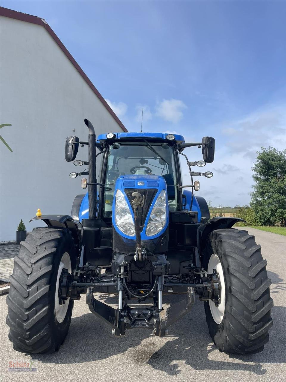 Traktor van het type New Holland T7.210 AC, GPS RTK,  225cm Spur Pflegeschlepper, Gebrauchtmaschine in Schierling (Foto 9)