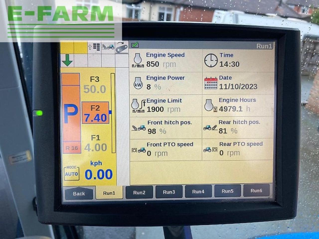 Traktor typu New Holland t7.210 auto command, Gebrauchtmaschine w SHREWSBURRY (Zdjęcie 11)