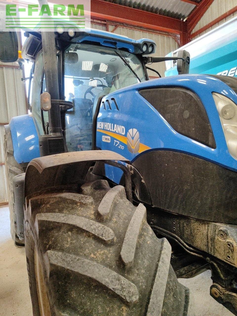 Traktor a típus New Holland t7.210 pc classic, Gebrauchtmaschine ekkor: CHAUVONCOURT (Kép 2)