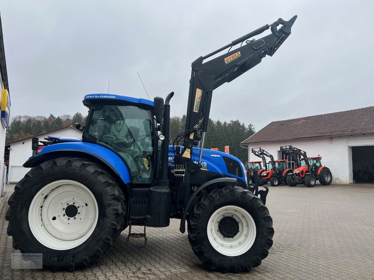 Traktor van het type New Holland T7.210 SideWinder II, Gebrauchtmaschine in Erlbach (Foto 5)