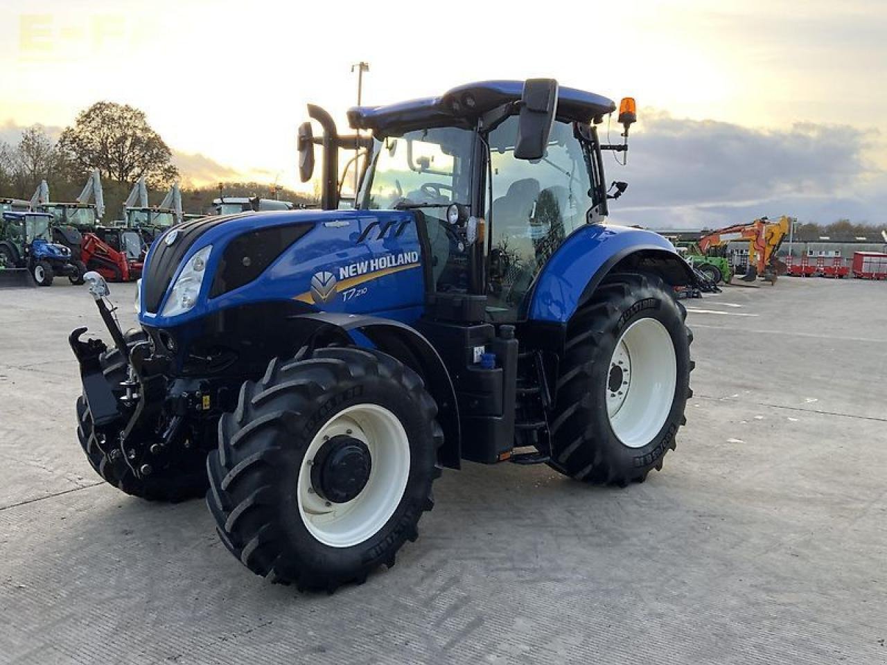 Traktor Türe ait New Holland t7.210 tractor (st21672), Gebrauchtmaschine içinde SHAFTESBURY (resim 4)